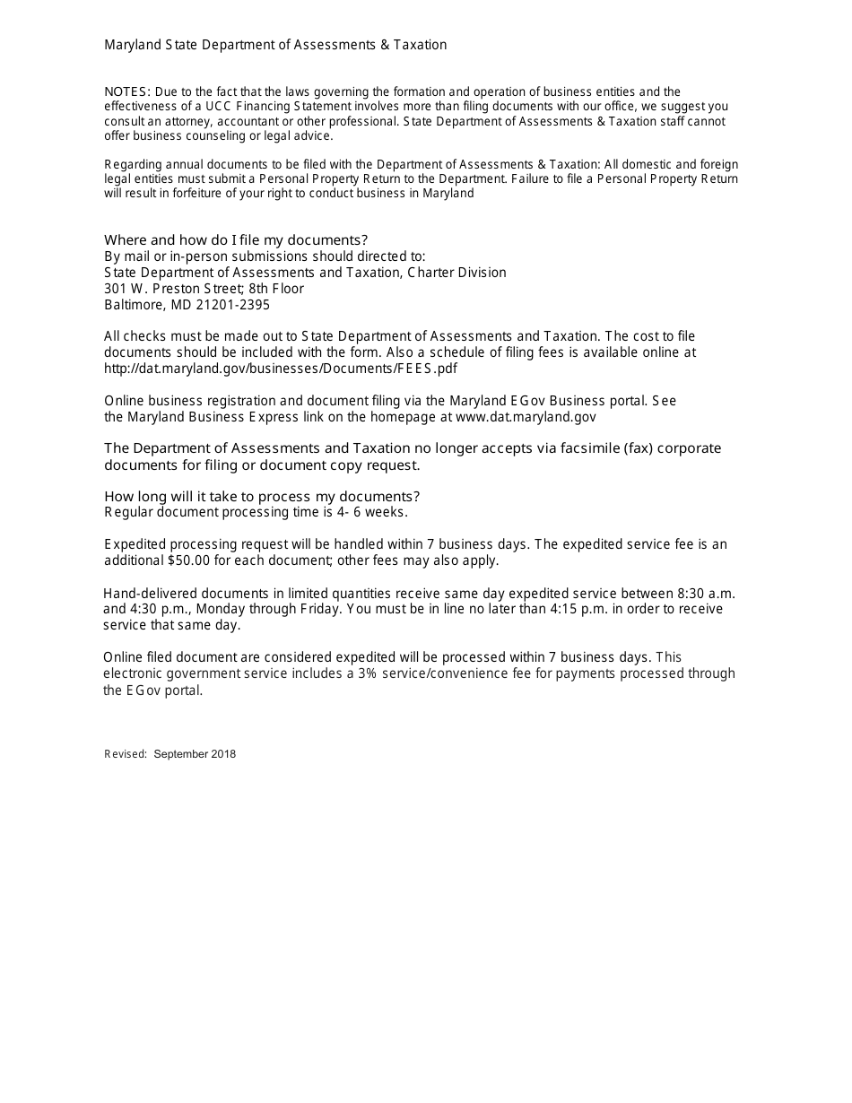 Maryland Articles of Incorporation for a Stock Corporation Fill Out, Sign Online and Download