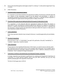 Articles of Dissolution - Maryland, Page 4