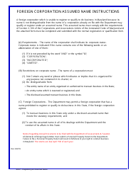 Registering or Qualifying to Do Business in Maryland Under an Assumed Name - Maryland, Page 2