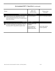 Massachusetts Ese/Annotated Iep Checklist - Massachusetts, Page 5