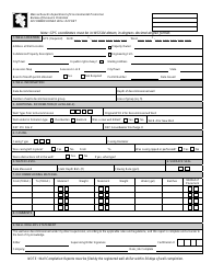 Document preview: Decommissioned Well Report Form - Massachusetts