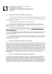 Instructions for Printer Compliance Certification - Massachusetts, Page 2