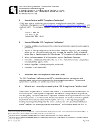Instructions for Photo Processor Compliance Certification - Massachusetts, Page 2