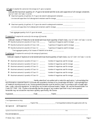 Form FP-002A Application for License - Massachusetts, Page 2
