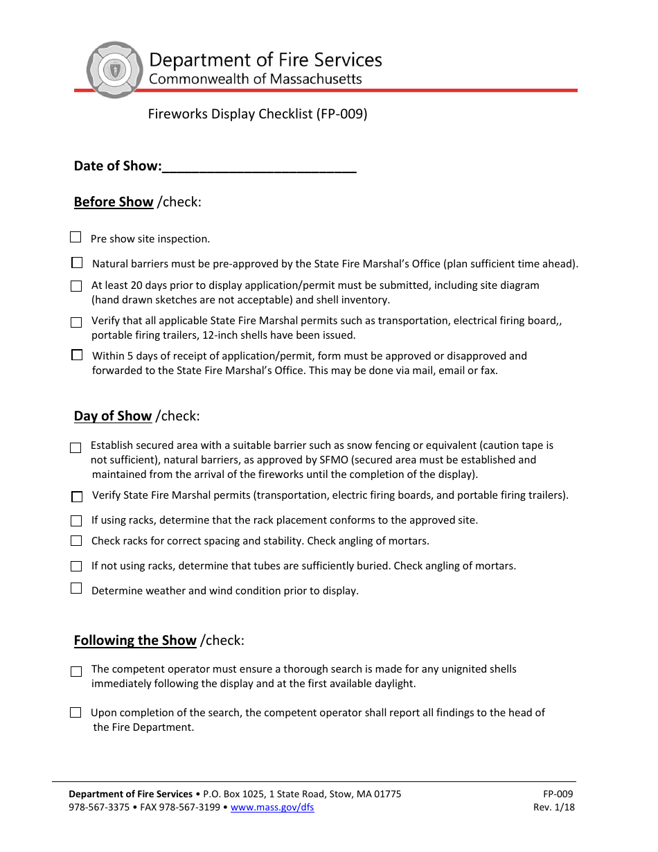 Form FP-009 - Fill Out, Sign Online and Download Printable PDF ...