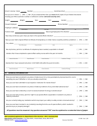 Form FP-008 Application for Special Effects Certificate of Competency - Massachusetts, Page 2