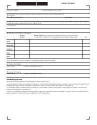 Form CT-PQ Personal Questionnaire - Massachusetts, Page 3