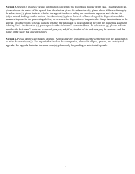 Criminal Docketing Statement Form - Massachusetts, Page 2