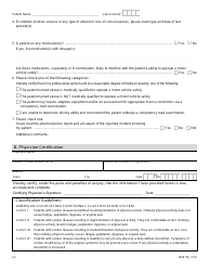 Form MAB106 Medical Evaluation Form - Massachusetts, Page 2