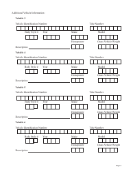 Form T20823 Application for Compliance Decals - Massachusetts, Page 2