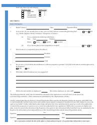 Application for Dealer Registration - Massachusetts, Page 4