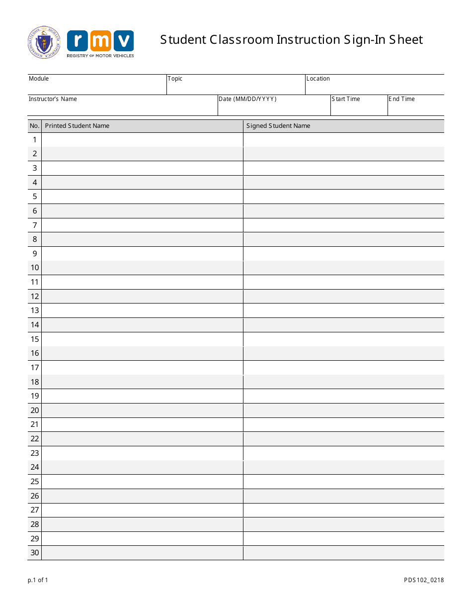 Form PDS102 Fill Out, Sign Online and Download Fillable PDF