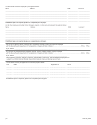 Form PDS100 Application for Driver School License - Massachusetts, Page 2