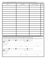 Form AH-062 Disposal or Transporting of Dead Animals Application - Michigan, Page 2