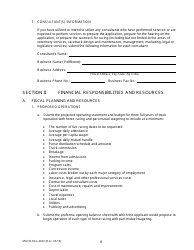 Form MGCB-RAL-4043 Racetrack License Application - Michigan, Page 6