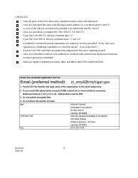 Form CTS-02 Renewal Solicitation Form - Michigan, Page 8