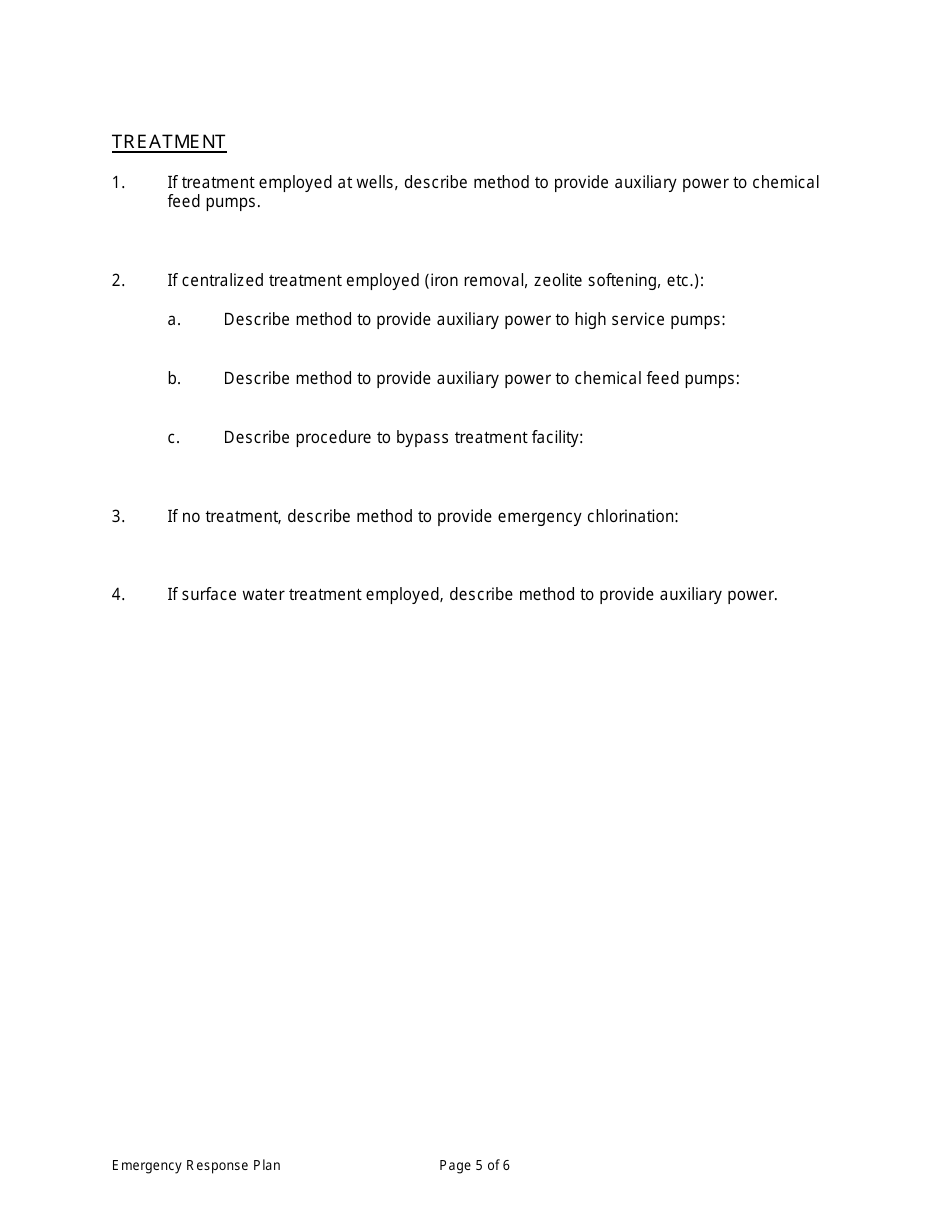 Emergency Response Plan - Michigan, Page 5