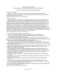 Form EQP5971 Stipulation to Conditions Required for Approval of a Privately Owned Type I Public Water Supply - Michigan, Page 3