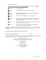 Form EQP3525 Drinking Water Revolving Fund Application for Financial Assistance for Municipal Applicants - Michigan, Page 10