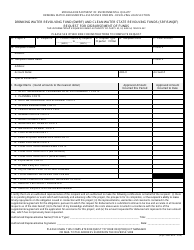 Document preview: Form EQP3522 Drinking Water Revolving Fund (Dwrf) and Clean Water State Revolving Funds (Srf/Swqif) Request for Disbursement of Funds - Michigan