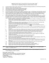 Form EQP3522 Drinking Water Revolving Fund (Dwrf) and Clean Water State Revolving Funds (Srf/Swqif) Request for Disbursement of Funds - Michigan, Page 2