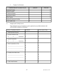 Form EQP3524 Clean Water Revolving Funds Application for Financial Assistance - Michigan, Page 10