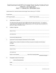 Form EQP3524 Clean Water Revolving Funds Application for Financial Assistance - Michigan, Page 2
