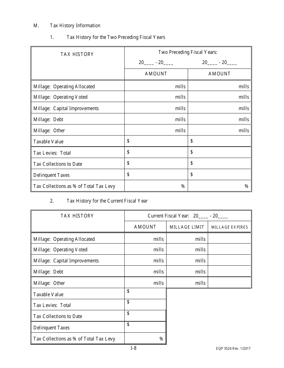 Form EQP3524 Clean Water Revolving Funds Application for Financial Assistance - Michigan, Page 9
