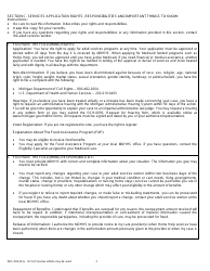 Form DHS-390 Adult Services Application - Michigan, Page 3