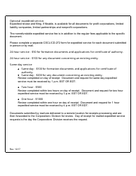 Form CSCL/CD-516 Certificate of Amendment to the Articles of Incorporation - Michigan, Page 4