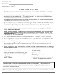 Form CSCL/CD-512 Restated Articles of Incorporation for Use by Ecclesiastical Corporations - Michigan, Page 4