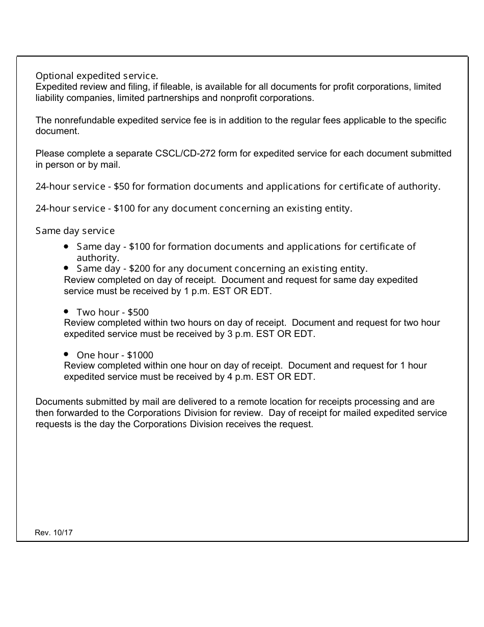 Form CSCL / CD-521 Resignation of Resident Agent for Use by Resident Agents of Corporations, Limited Partnerships and Limited Liability Companies - Michigan, Page 3