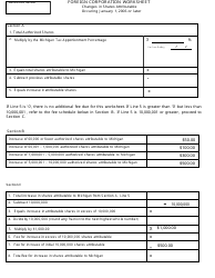 Form CSCL/CD-562 &quot;Amended Application for Certificate Ofauthority to Transact Business in Michigan for Use by Foreign Profit Corporations&quot; - Michigan, Page 4