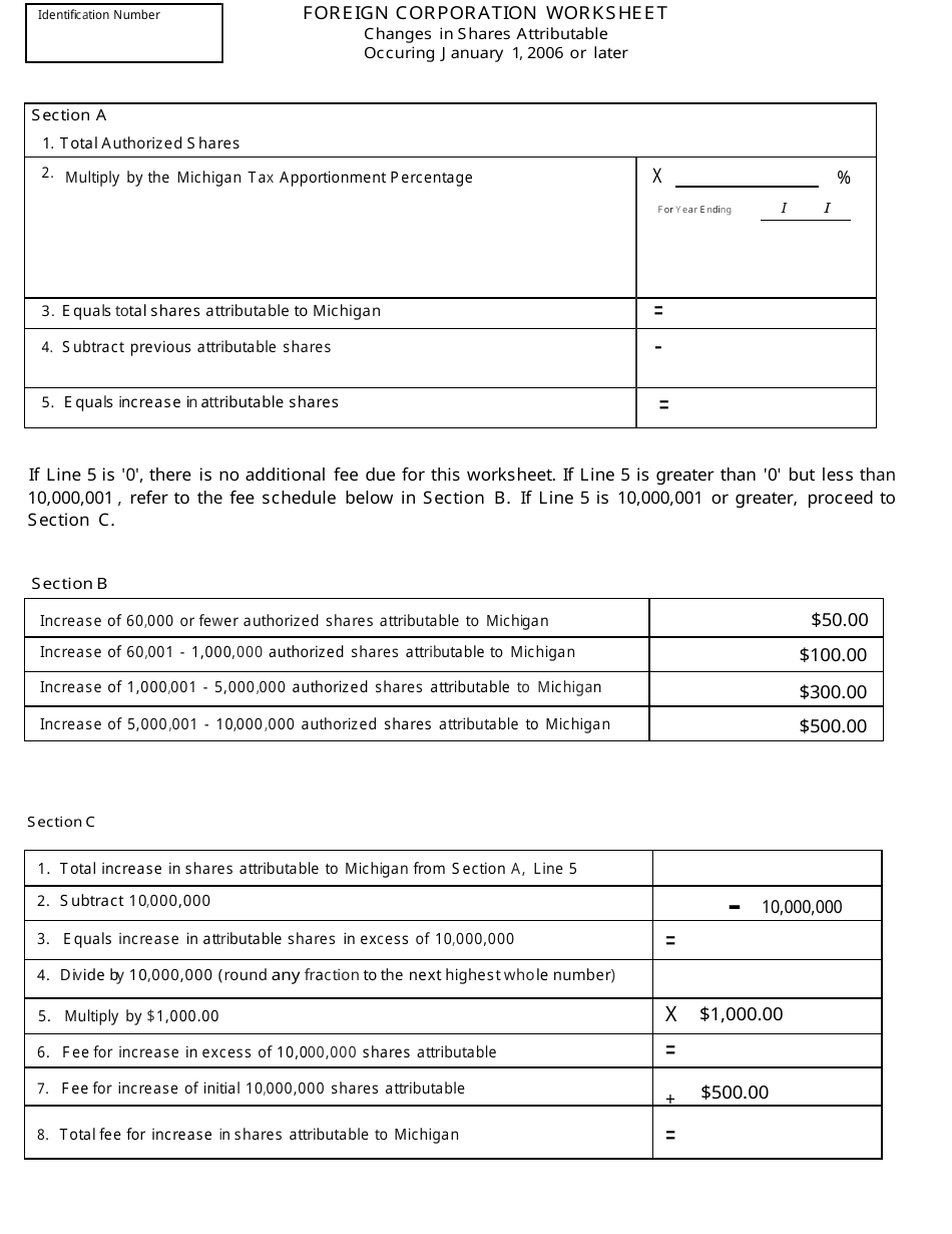 Form CSCL / CD-562 Amended Application for Certificate Ofauthority to Transact Business in Michigan for Use by Foreign Profit Corporations - Michigan, Page 4