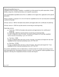 Form CSCL/CD-710 Restated Articles of Organization for Use by Domestic Limited Liability Companies - Michigan, Page 4