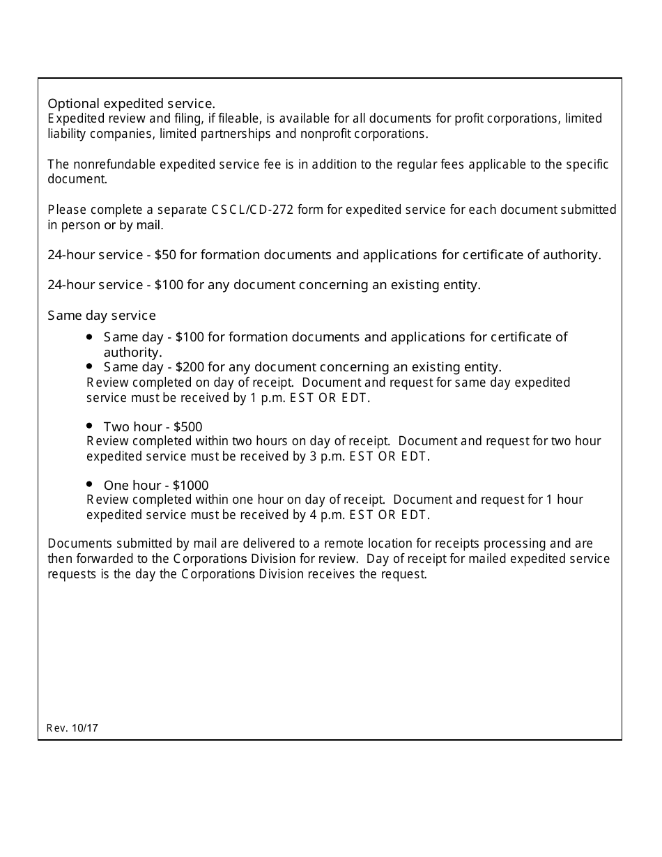 Form CSCL / CD-750 Certificate of Merger for Use by Limited Liability Companies - Michigan, Page 4