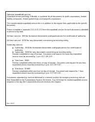Form CSCL/CD-762 Certificate Amending Application for Certificate Ofauthority to Transact Business in Michigan for Use by Foreign Limited Liability Companies - Michigan, Page 4