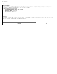 Form CSCL/3005 Transportation Network Company, Limousine Carrier or Taxicab Carrier Application - Michigan, Page 2