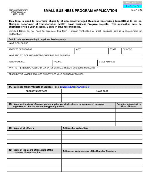 Form 4106  Printable Pdf