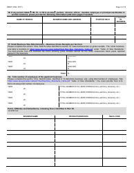 Form 4106 Small Business Program Application - Michigan, Page 2