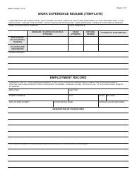 Form 0166A Dbe Certification Additional Information Required - Michigan, Page 9