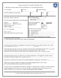Appendix F Uniform Certification Application Form - Disadvantaged Business Enterprise (Dbe)/Airport Concession Disadvantaged Business Enterprise (Acdbe) - Michigan, Page 7