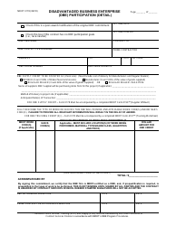 Form 0178 Disadvantaged Business Enterprise (Dbe) Participation (Summary) - Michigan, Page 2