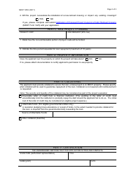 Form 3052 Michigan Rail Loan Assistance Program Application - Michigan, Page 4