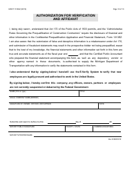 Form 1313EZ Confidential Construction Prequalification Renewal Application - Michigan, Page 10