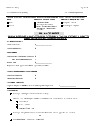 Form 1313EZ Confidential Construction Prequalification Renewal Application - Michigan, Page 4