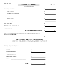 Form 1313 Confidential Construction Prequalification Application - Michigan, Page 14