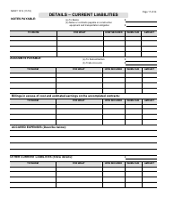 Form 1313 Confidential Construction Prequalification Application - Michigan, Page 17
