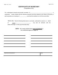 Form 1313 Confidential Construction Prequalification Application - Michigan, Page 23