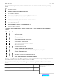 Form 0364 Proposal Certification - Michigan, Page 2
